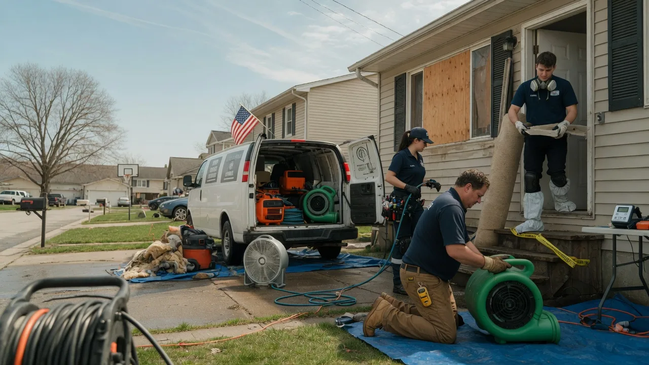 Water Damage Restoration in Buckland, OH near me